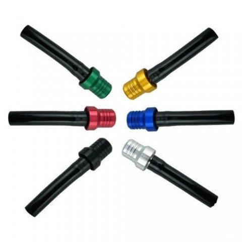 6pcs Motorcycle Fuel Gas Tank Cap Breather Vent Tube